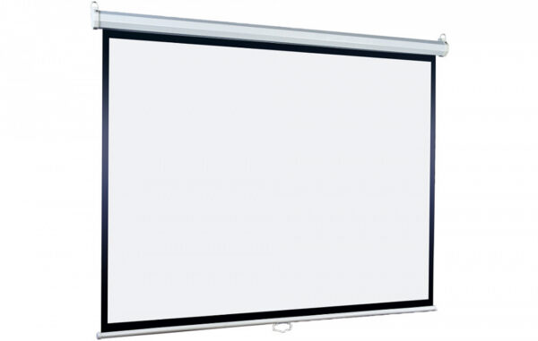 Настенно-потолочный экран с диагональю 67", форматом изображения 1:1 и полотном Matte White.